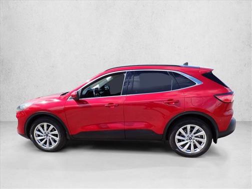 Rapid Red Metallic Tinted Clearcoat 2021 Ford Escape Titanium