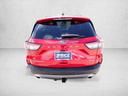 Rapid Red Metallic Tinted Clearcoat 2021 Ford Escape Titanium