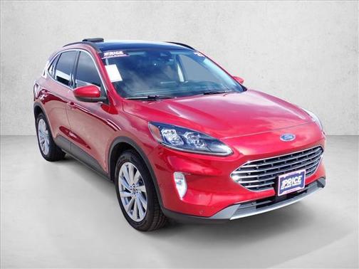 Rapid Red Metallic Tinted Clearcoat 2021 Ford Escape Titanium