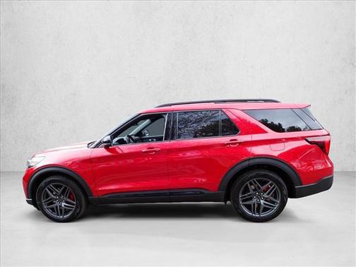 Rapid Red Metallic Tinted Clearcoat 2026 Ford Explorer ST