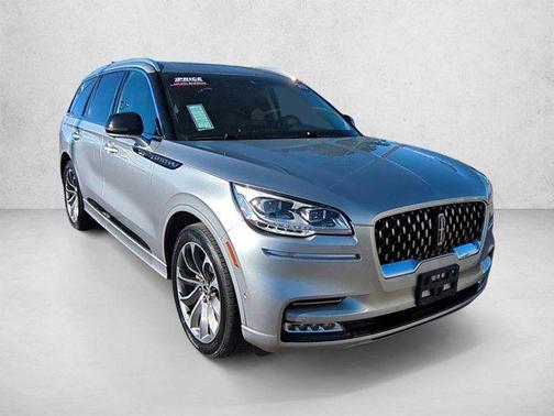 Silver Radiance Metallic 2020 Lincoln Aviator Grand Touring AWD