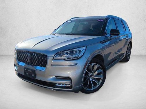 Silver Radiance Metallic 2020 Lincoln Aviator Grand Touring AWD