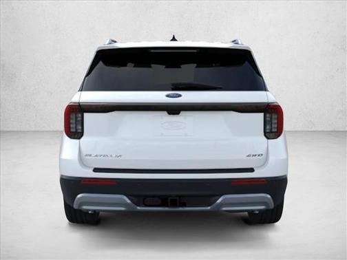 Star White Metallic Tri-Coat 2026 Ford Explorer Platinum