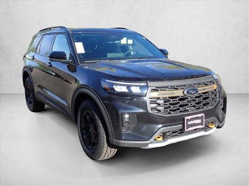 Agate Black Metallic 2026 Ford Explorer Tremor