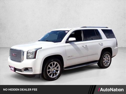 White Frost Tricoat 2016 GMC Yukon Denali