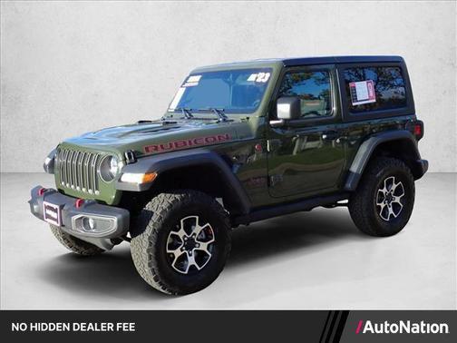 Sarge Green Clearcoat 2023 Jeep Wrangler Rubicon