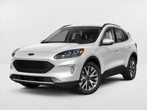 Star White Metallic Tri-Coat 2022 Ford Escape Titanium