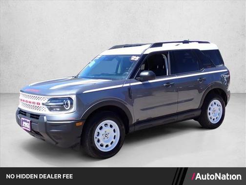 Carbonized Gray Metallic 2025 Ford Bronco Sport Heritage
