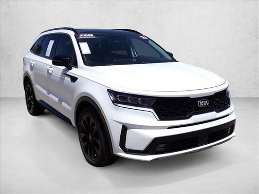 Glacial White Pearl 2021 Kia Sorento SX