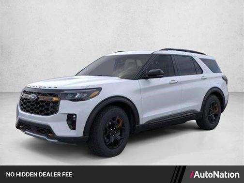 Space White Metallic 2026 Ford Explorer Tremor