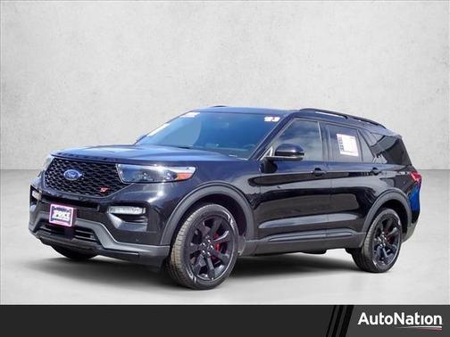 Agate Black Metallic 2023 Ford Explorer ST
