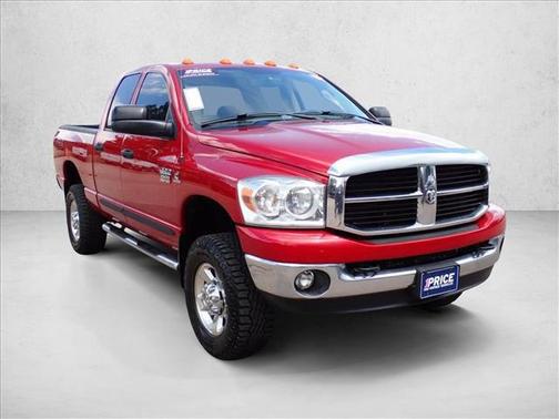 Red 2007 Dodge Ram 2500 SLT/TRX