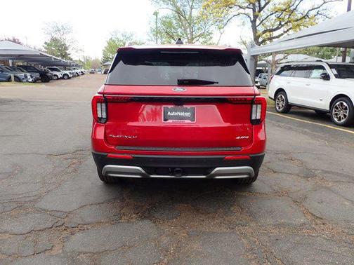 Rapid Red Metallic Tinted Clearcoat 2026 Ford Explorer Platinum