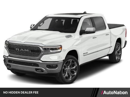 Ivory White Tri-Coat Pearlcoat 2023 RAM 1500 Limited