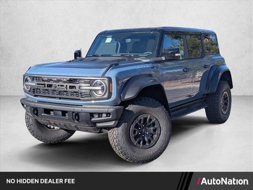 Azure Gray Metallic Tri-Coat 2025 Ford Bronco Raptor