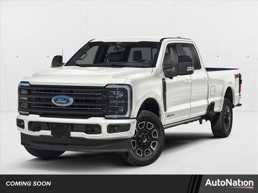 Star White Metallic Tri-Coat 2026 Ford F-350 Platinum