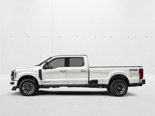 Star White Metallic Tri-Coat 2026 Ford F-350 Platinum