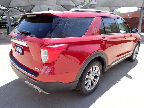 Rapid Red Metallic Tinted Clearcoat 2021 Ford Explorer Limited