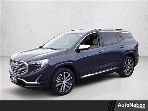 Blue Steel Metallic 2019 GMC Terrain Denali