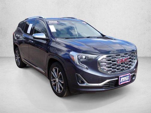 Blue Steel Metallic 2019 GMC Terrain Denali