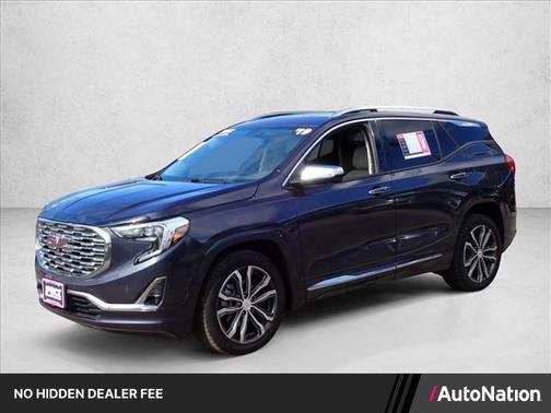 Blue Steel Metallic 2019 GMC Terrain Denali