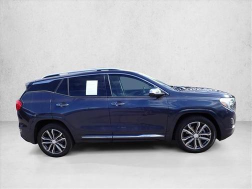 Blue Steel Metallic 2019 GMC Terrain Denali