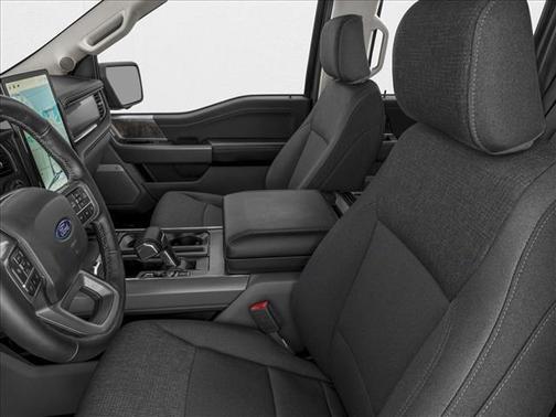 Space White Metallic 2025 Ford F-150 Lightning Flash