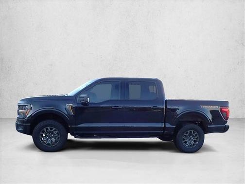 Agate Black Metallic 2025 Ford F-150 Tremor