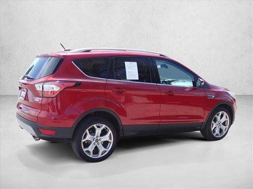 Ruby Red Metallic Tinted Clearcoat 2017 Ford Escape Titanium
