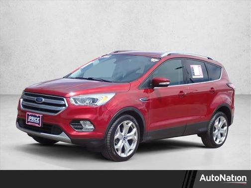 Ruby Red Metallic Tinted Clearcoat 2017 Ford Escape Titanium