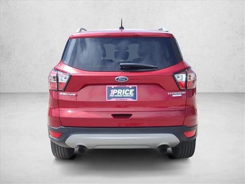 Ruby Red Metallic Tinted Clearcoat 2017 Ford Escape Titanium