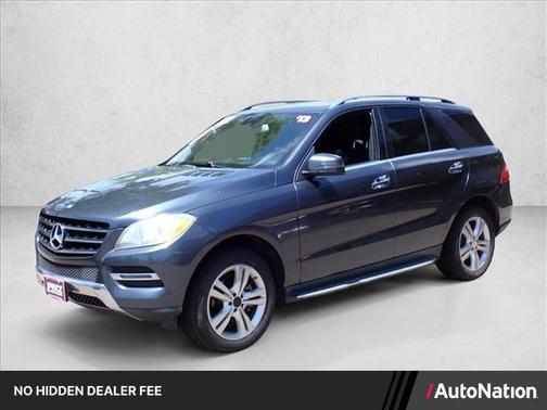 Lunar Blue Metallic 2013 Mercedes-Benz M-Class 4MATIC