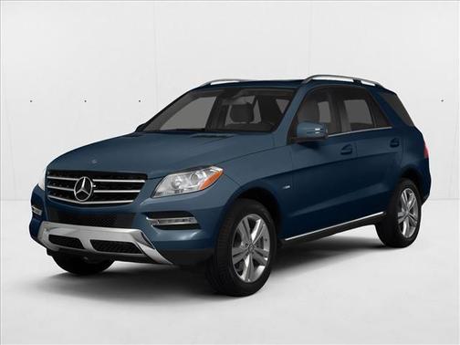 Lunar Blue Metallic 2013 Mercedes-Benz M-Class 4MATIC