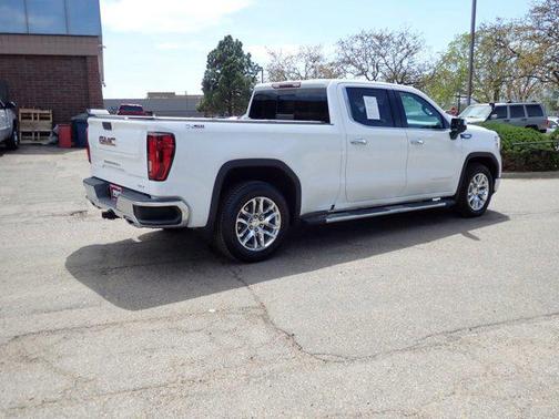 Summit White 2021 GMC Sierra 1500 SLT