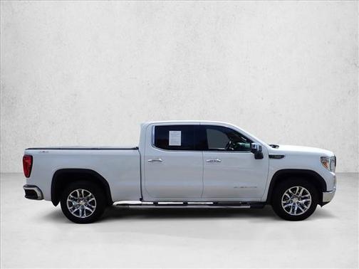 Summit White 2021 GMC Sierra 1500 SLT