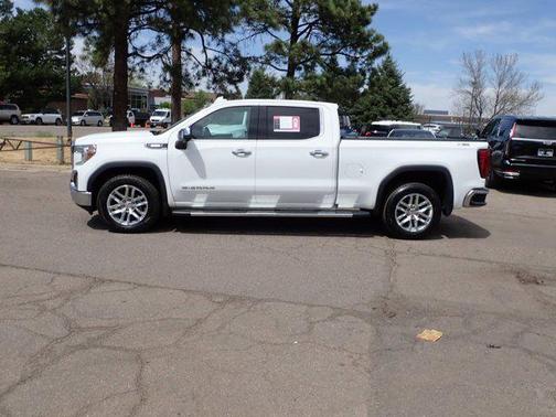Summit White 2021 GMC Sierra 1500 SLT