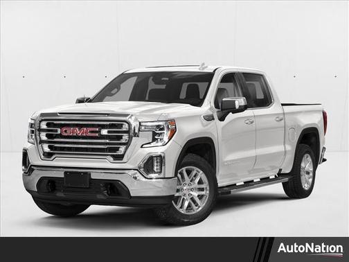 Summit White 2021 GMC Sierra 1500 SLT