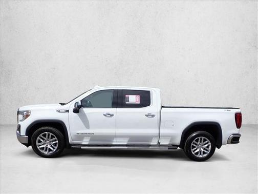 Summit White 2021 GMC Sierra 1500 SLT