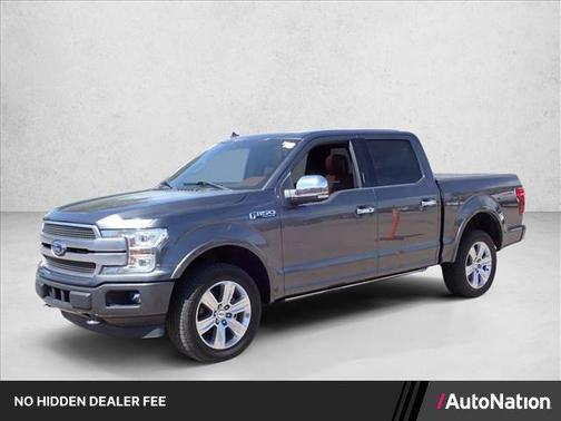 Magnetic Metallic 2018 Ford F-150 Platinum