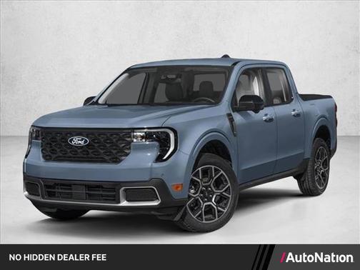 Azure Gray Metallic Tri-Coat 2026 Ford Maverick Lariat