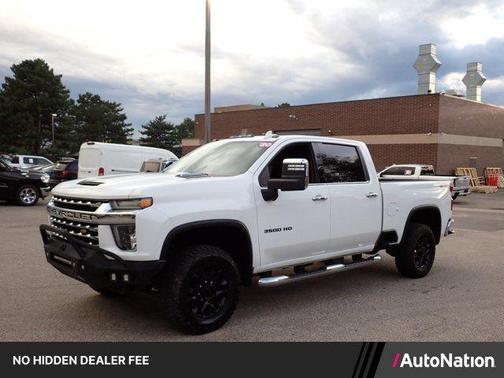 Summit White 2020 Chevrolet Silverado 3500 LTZ