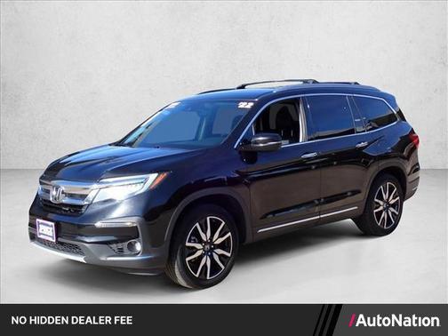Crystal Black Pearl 2022 Honda Pilot AWD Elite