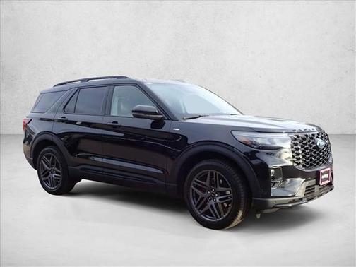 Agate Black Metallic 2026 Ford Explorer ST-Line