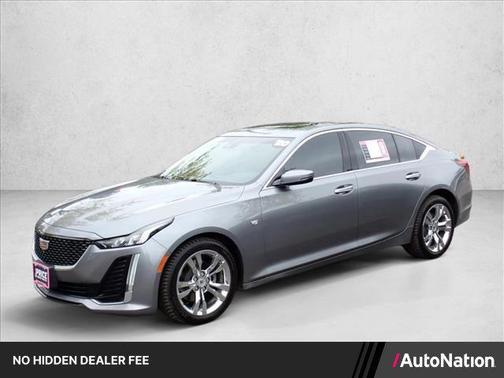 Satin Steel Metallic 2020 Cadillac CT5 Premium Luxury RWD