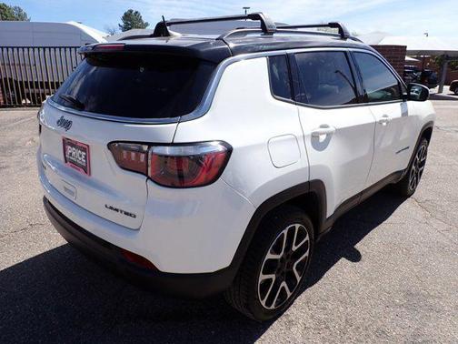 White Clearcoat 2018 Jeep Compass Limited