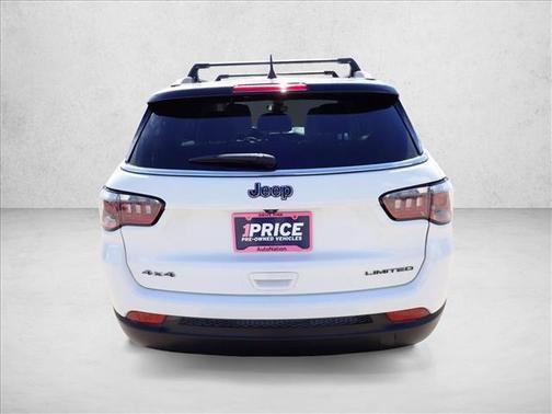 White Clearcoat 2018 Jeep Compass Limited