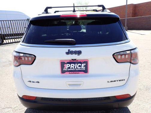 White Clearcoat 2018 Jeep Compass Limited