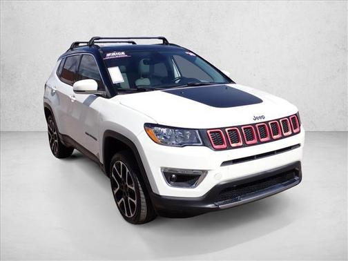 White Clearcoat 2018 Jeep Compass Limited