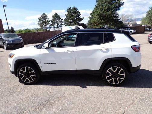 White Clearcoat 2018 Jeep Compass Limited