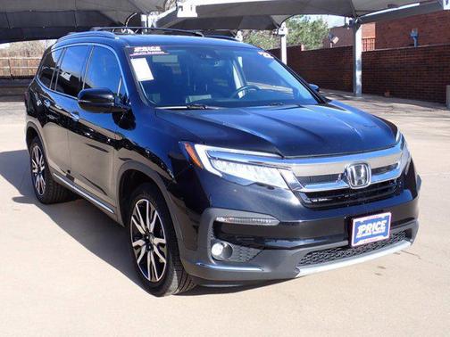 Crystal Black Pearl 2022 Honda Pilot AWD Elite